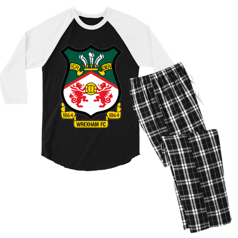 Wrexham Fc 1864 Premium Men's 3/4 Sleeve Pajama Set | Artistshot