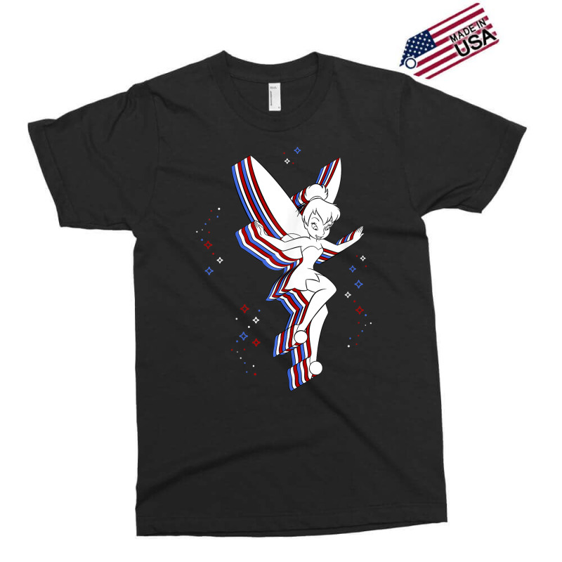 Peter Pan Tinker Bell Americana Exclusive T-shirt by CrawfordMoes | Artistshot