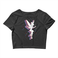 Peter Pan Tinker Bell Americana Crop Top | Artistshot