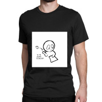 Blank Page Joie De Vivre Cartoon Classic T-shirt | Artistshot