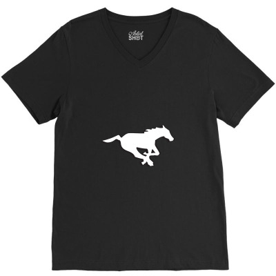 Football Calgary T-shirts V-neck Tee Designed By Emira