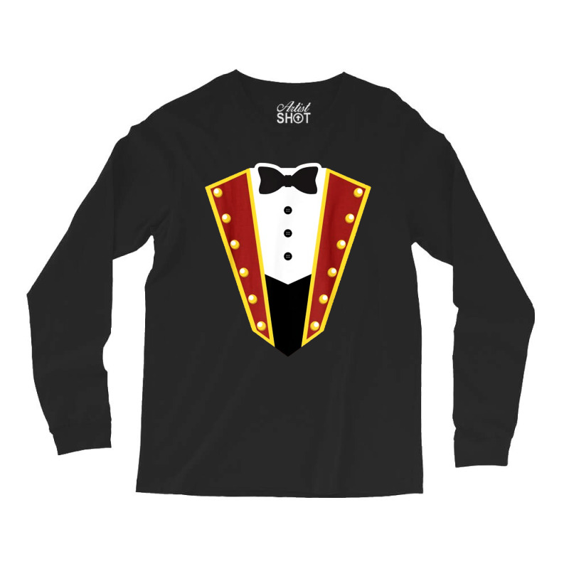 Circus Ringmaster Costume Showman Long Sleeve Shirts by ClickBuy | Artistshot