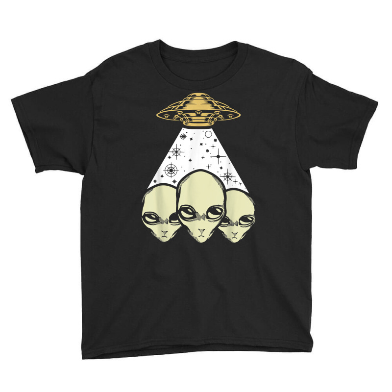 Ufo Abduction Cryptid Lover Unidentified Flying Object T Shirt Youth Tee | Artistshot