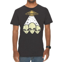 Ufo Abduction Cryptid Lover Unidentified Flying Object T Shirt Vintage T-shirt | Artistshot