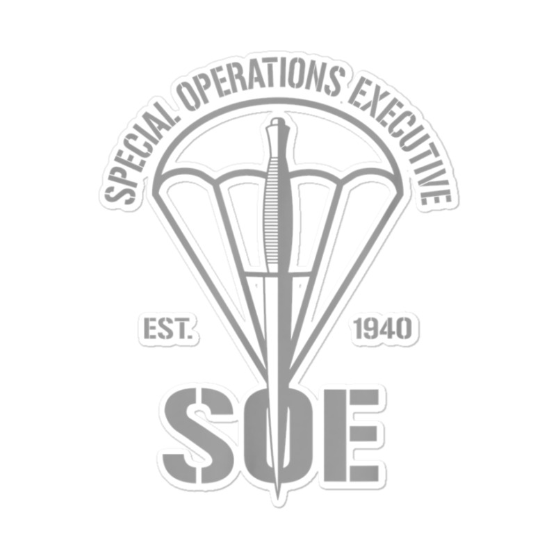 British Ww2 Special Operations Executive (soe) T Shirt Sticker | Artistshot