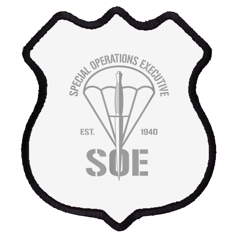 British Ww2 Special Operations Executive (soe) T Shirt Shield Patch | Artistshot