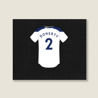 Matt Doherty Jersey Zipped Landscape Canvas Print | Artistshot