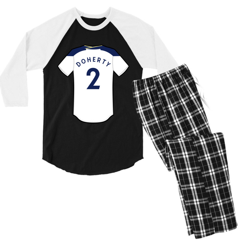 Matt Doherty Jersey Zipped Men's 3/4 Sleeve Pajama Set | Artistshot