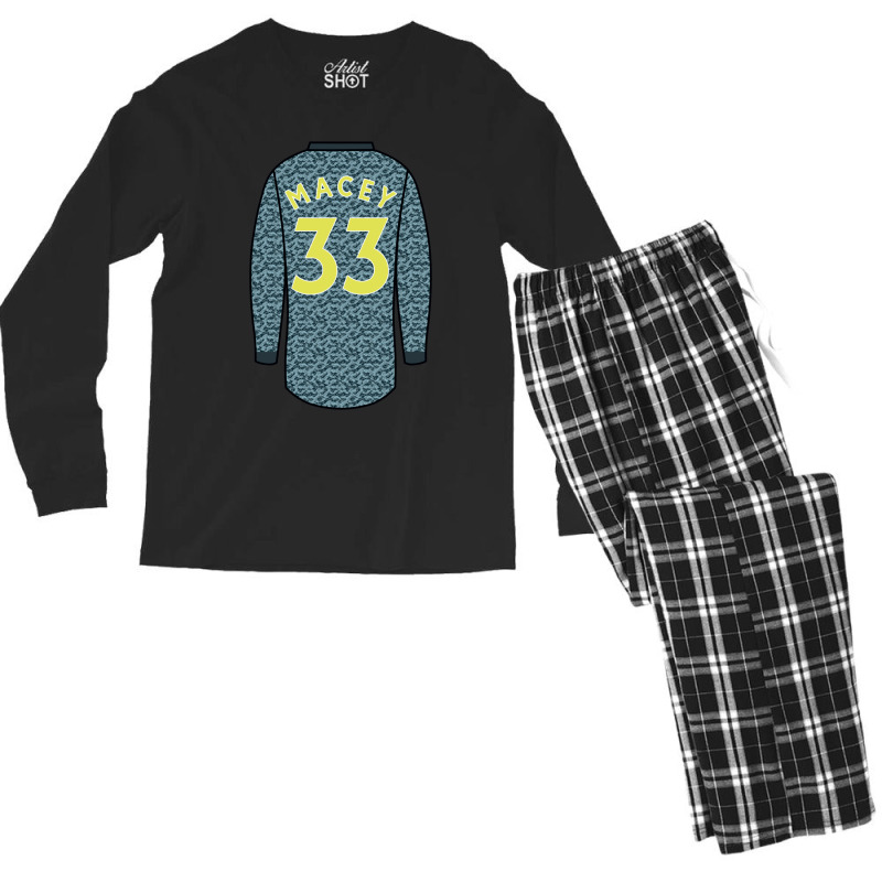 Matt Macey Jersey Classic Gift Men's Long Sleeve Pajama Set | Artistshot