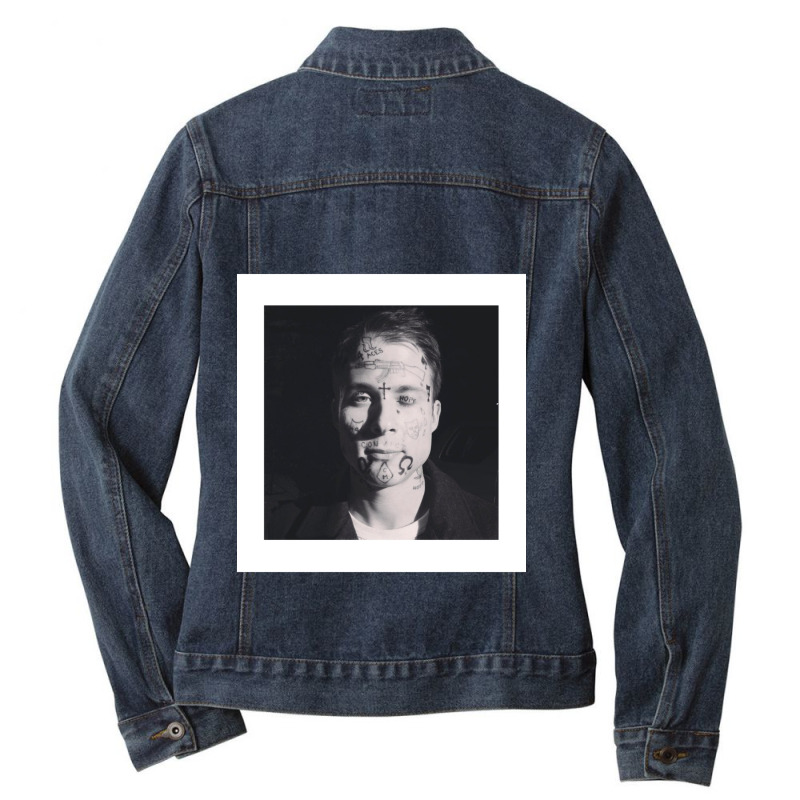 Murder Charls Ladies Denim Jacket by cm-arts | Artistshot