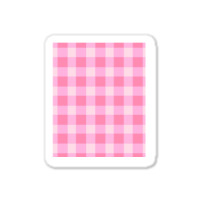 Preppy, Pink, Aesthetic, Gingham, Preppy Aesthetic Graphic Sticker | Artistshot