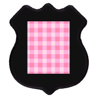 Preppy, Pink, Aesthetic, Gingham, Preppy Aesthetic Graphic Shield Patch | Artistshot