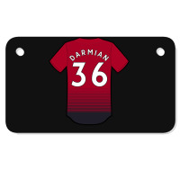 Matteo Darmian Jersey Classic Motorcycle License Plate | Artistshot