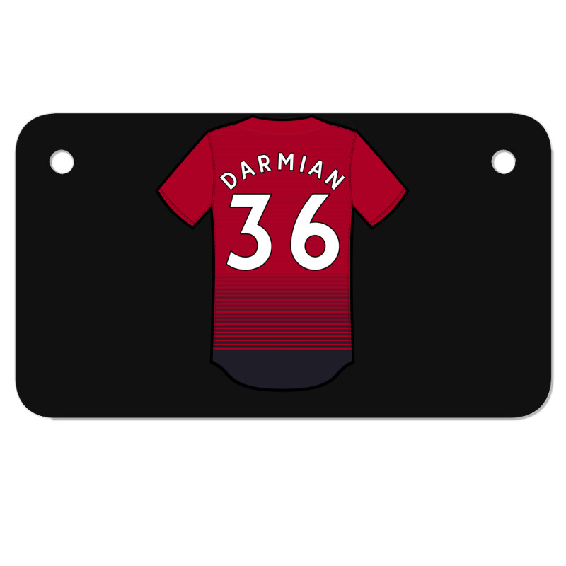 Matteo Darmian Jersey Classic Motorcycle License Plate | Artistshot