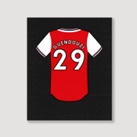 Matteo Guendouzi Jersey Classic Portrait Canvas Print | Artistshot