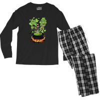 Cooking With A Witch Men's Long Sleeve Pajama Set | Artistshot