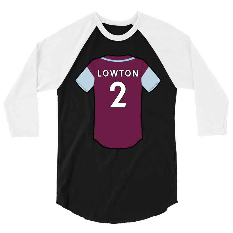 Matthew Lowton Jersey Classic Gift 3/4 Sleeve Shirt | Artistshot