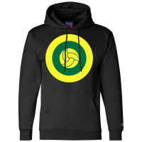 Yellow And Green Football Colours Classic Champion Hoodie | Artistshot