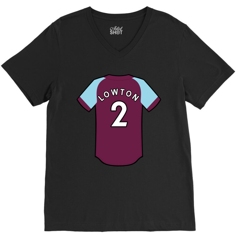 Matthew Lowton Jersey Classic V-neck Tee | Artistshot