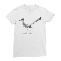 Minimalist Roadrunner Ladies Fitted T-shirt | Artistshot