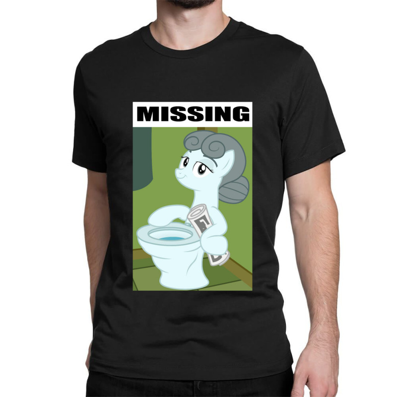 Missing Toilet Pony Horse Thing Classic T-shirt by cm-arts | Artistshot