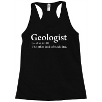 Hilarious Geologist  Definition Funny Rock Star Racerback Tank | Artistshot