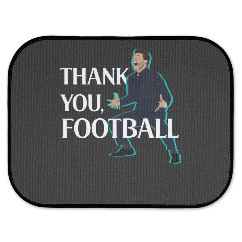 Mauricio Pochettino Thank You Football Essential Rear Car Mat | Artistshot