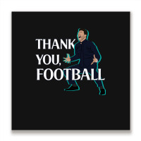 Mauricio Pochettino Thank You Football Essential Metal Print Square | Artistshot