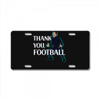 Mauricio Pochettino Thank You Football Essential License Plate | Artistshot