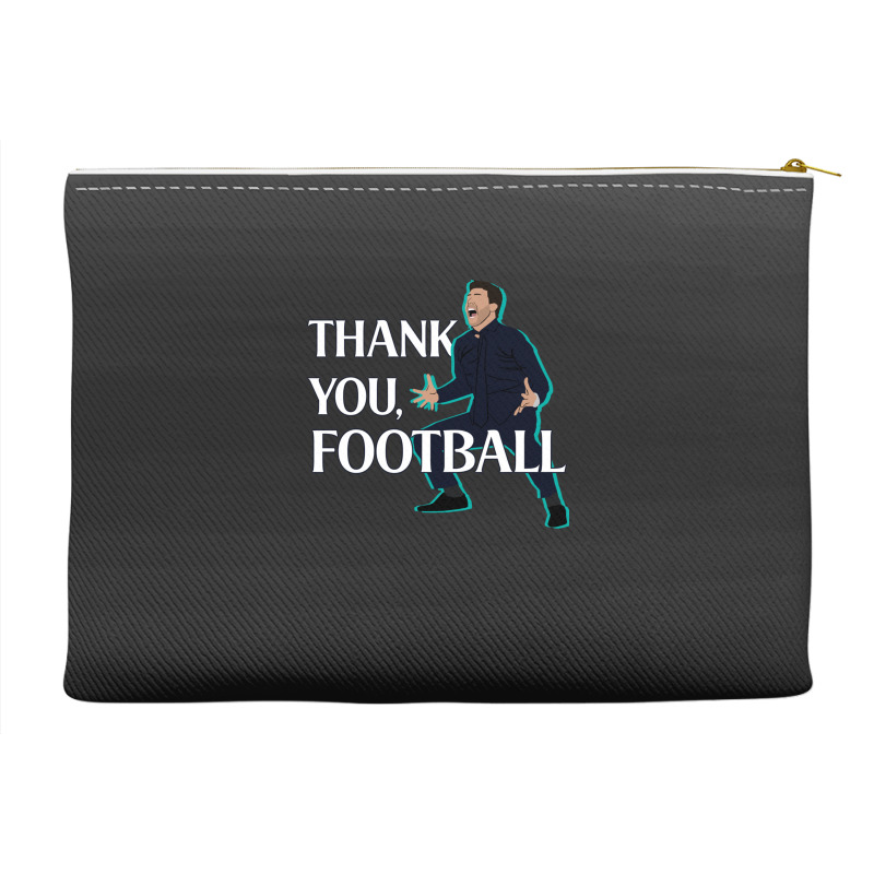 Mauricio Pochettino Thank You Football Essential Accessory Pouches | Artistshot