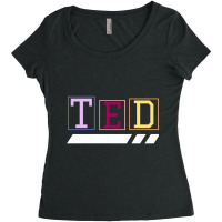 Ted Women's Triblend Scoop T-shirt | Artistshot