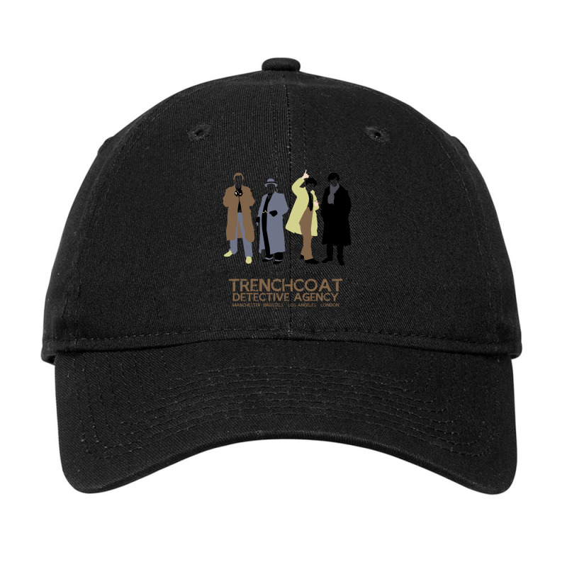 Trenchcoat Detective Agency Adjustable Cap by cm-arts | Artistshot