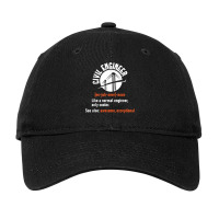 Civil Engineer Bridges Bridge Builder Construction Adjustable Cap | Artistshot