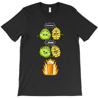 Beer Fusion Barley Malt And Hops Funny Beer Drinking T-shirt | Artistshot