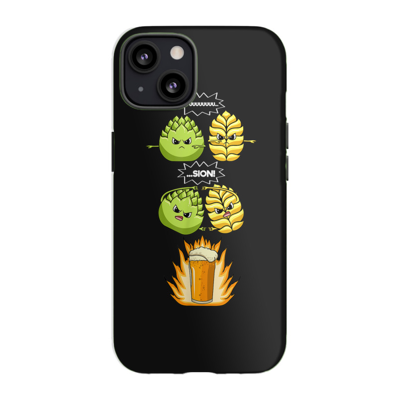 Beer Fusion Barley Malt And Hops Funny Beer Drinking Iphone 13 Case | Artistshot