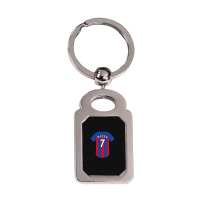 Max Meyer Jersey Classic Silver Rectangle Keychain | Artistshot