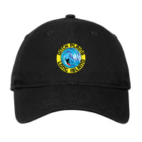 Surfing Ditch Plains Long Island New York Adjustable Cap | Artistshot