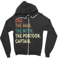 Vintage Life Is Better On The 'toon Pontoon T Shirt Zipper Hoodie | Artistshot