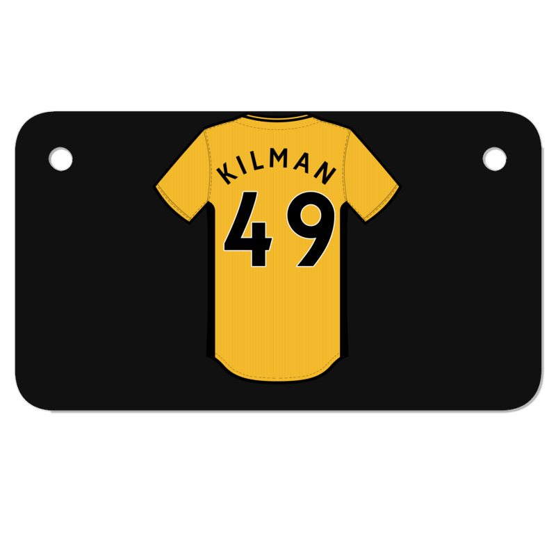 Maximilian Kilman Jersey Classic Motorcycle License Plate | Artistshot