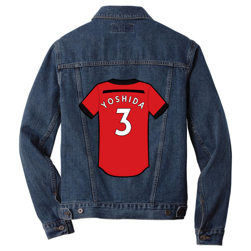 Maya Yoshida Jersey Zipped Men Denim Jacket | Artistshot