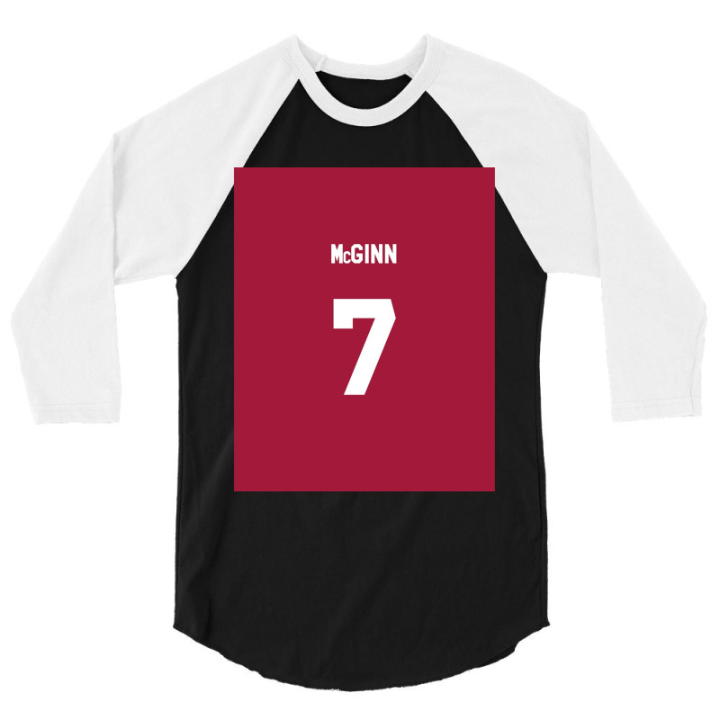 Mcginn Number 7graphic 3/4 Sleeve Shirt | Artistshot