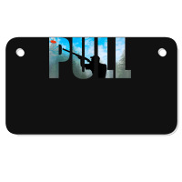 Skeet Trap Clay Shotgun Shooting Sporting Motorcycle License Plate | Artistshot