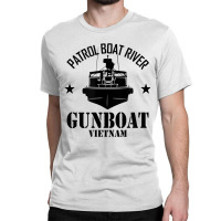 Patrol Boat River Pbr Gunboat Vietnam Subdued Veterans Day T Shirt Classic T-shirt | Artistshot