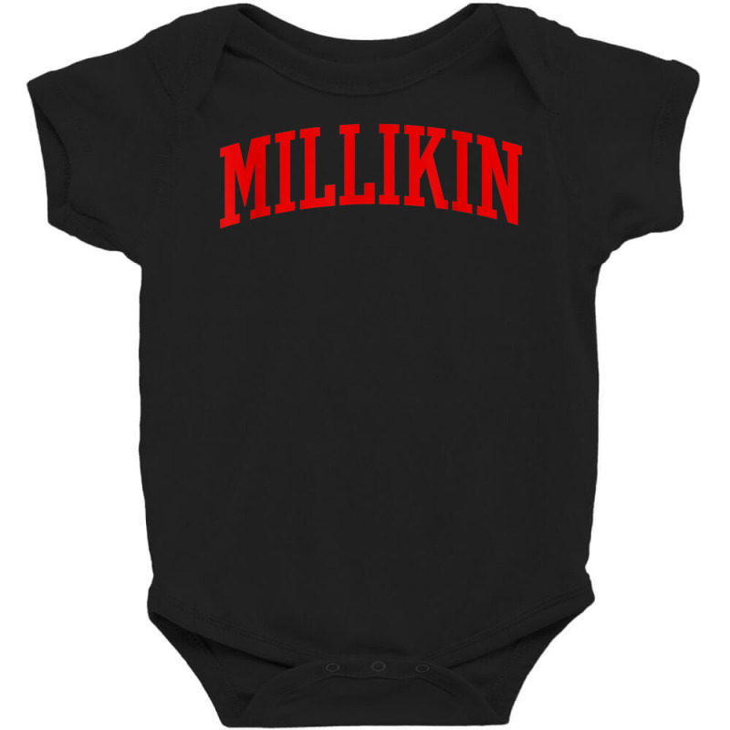 Millikin Arch Vintage Retro University Style T Shirt Baby Bodysuit by cm-arts | Artistshot