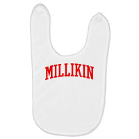 Millikin Arch Vintage Retro University Style T Shirt Baby Bibs | Artistshot