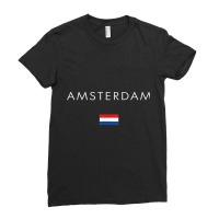 Amsterdam T Shirt Fashion International Xo4u Original Ladies Fitted T-shirt | Artistshot