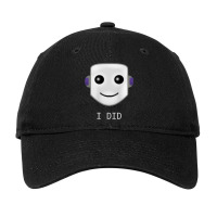 Smiley Face Emote -  I Did Adjustable Cap | Artistshot