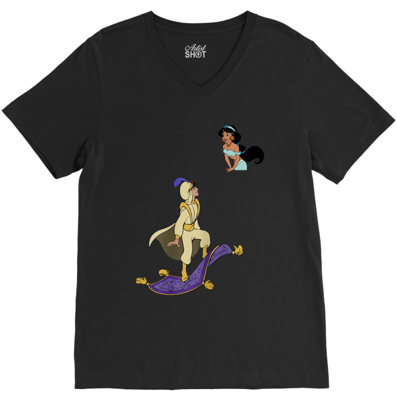 Vintage Aladdinss Jasmines Graphic V-neck Tee | Artistshot