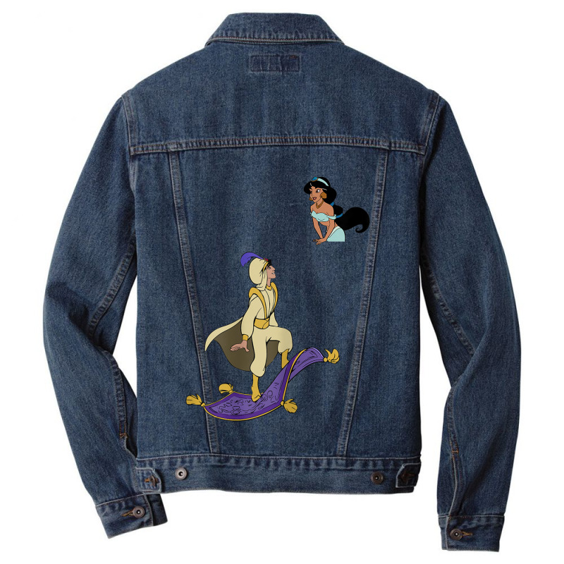 Vintage Aladdinss Jasmines Graphic Men Denim Jacket | Artistshot