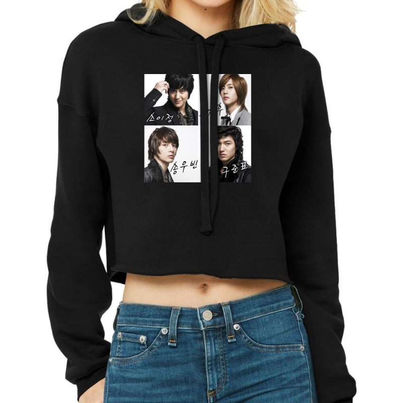 Boys Over Flowers .png Cropped Hoodie by RossDomingu | Artistshot